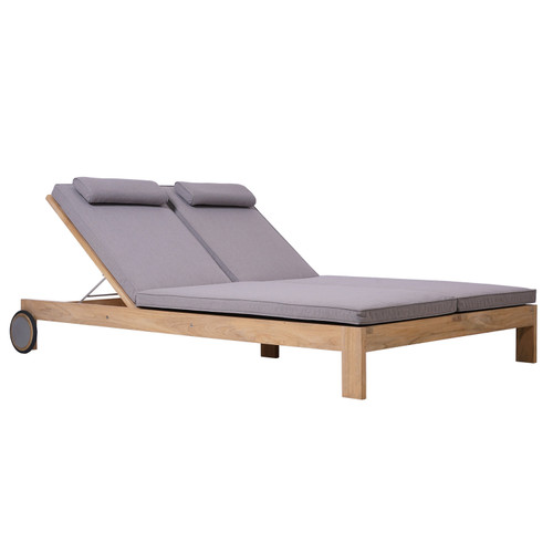 Chique Teak Double Lounger